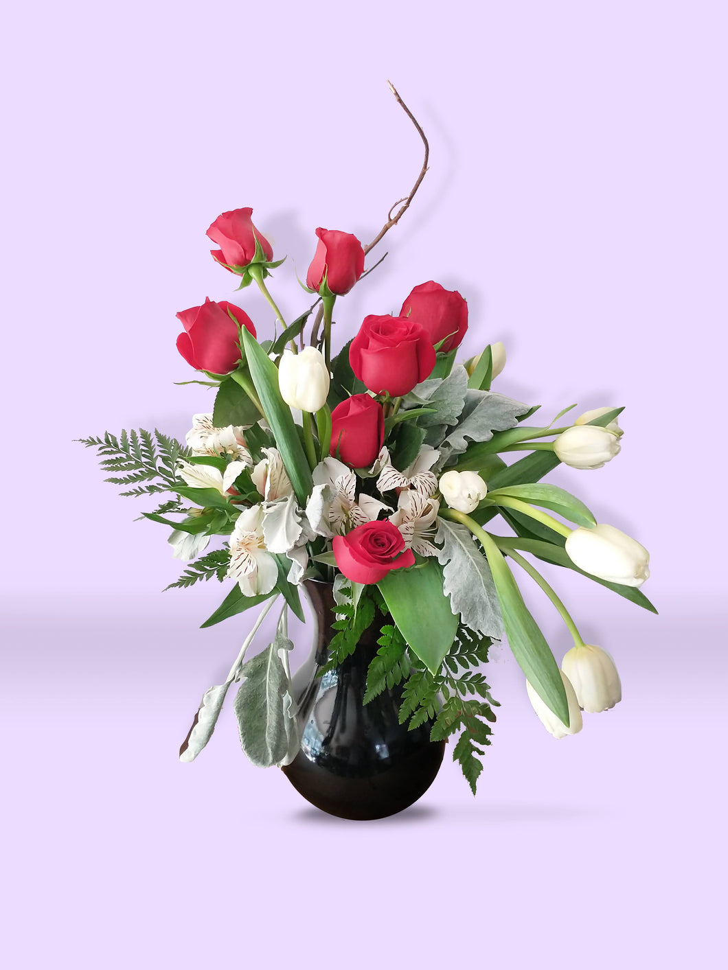 Rosas y tulipanes mod. Amore mío
